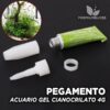 Pegamento Acuario Aquascaping Cianocrilato GEL 5g