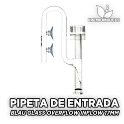 BLAU Entrada Glass Overflow Inflow 17mm