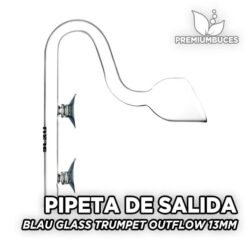 BLAU Salida Glass Trumpet Outfow 13mm