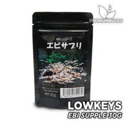 Comprar online la comida para gambas de acuario LOWKEYS Ebi Supple 30g. Calidad y entrega excepcional. Comida para gambas Caridina y Neocaridina en Premiumbuces.