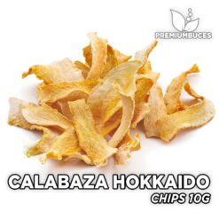 Calabaza Hokkaido Chips - Alimento natural para gambas 10G